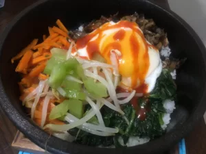 Dolsot Bibimbap.