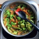 Spicy Browned Broccoli Side Dish Recipe.