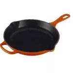 best 12 inch enameled cast iron pan.