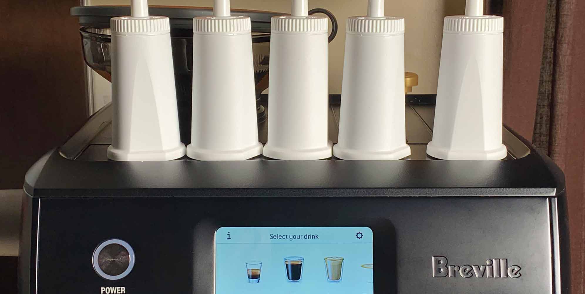 claroswiss water filter alternative for breville espresso machines.