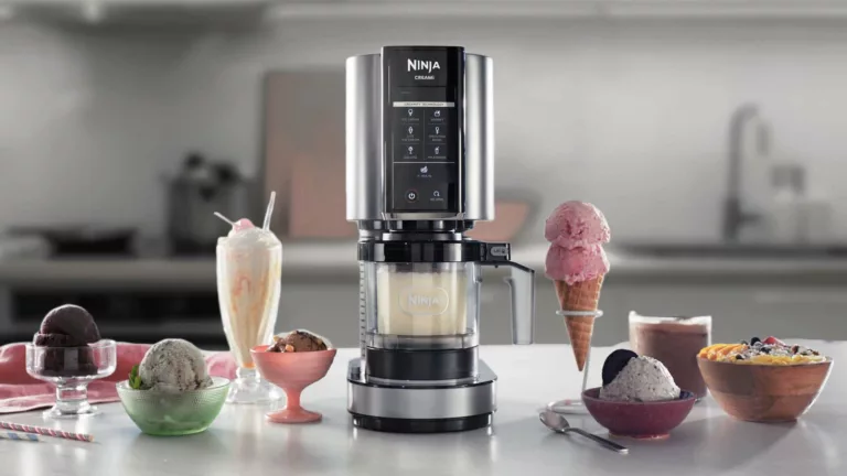 Ninja CREAMi Ice Cream Maker 7 One-Touch Programs 16oz Pint NC301 Rose Gold