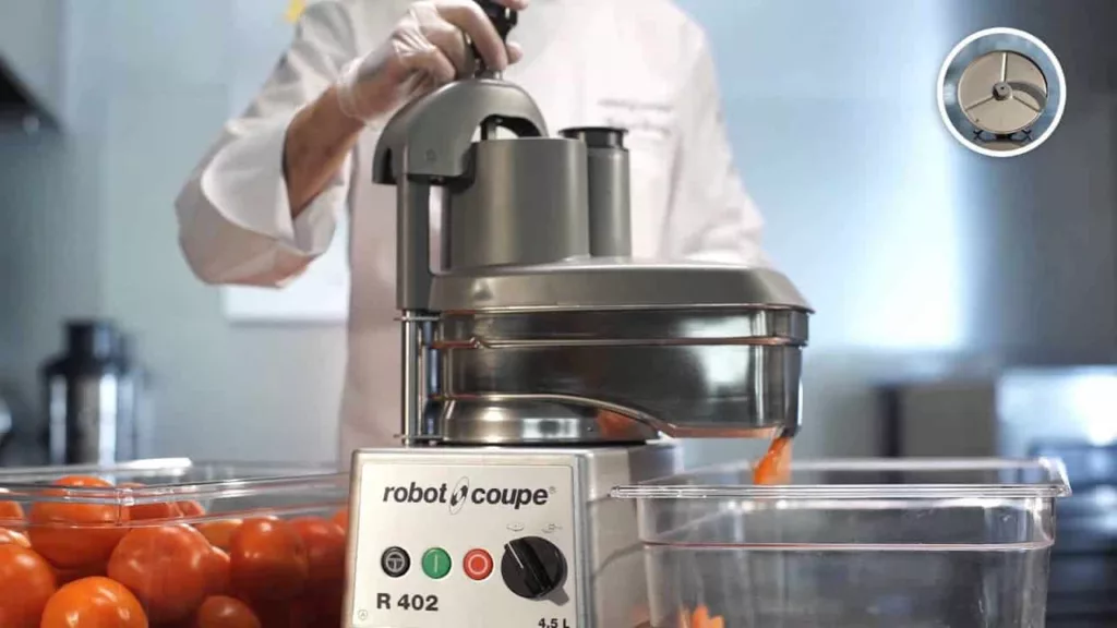 robot coupe continuous feed food processor.