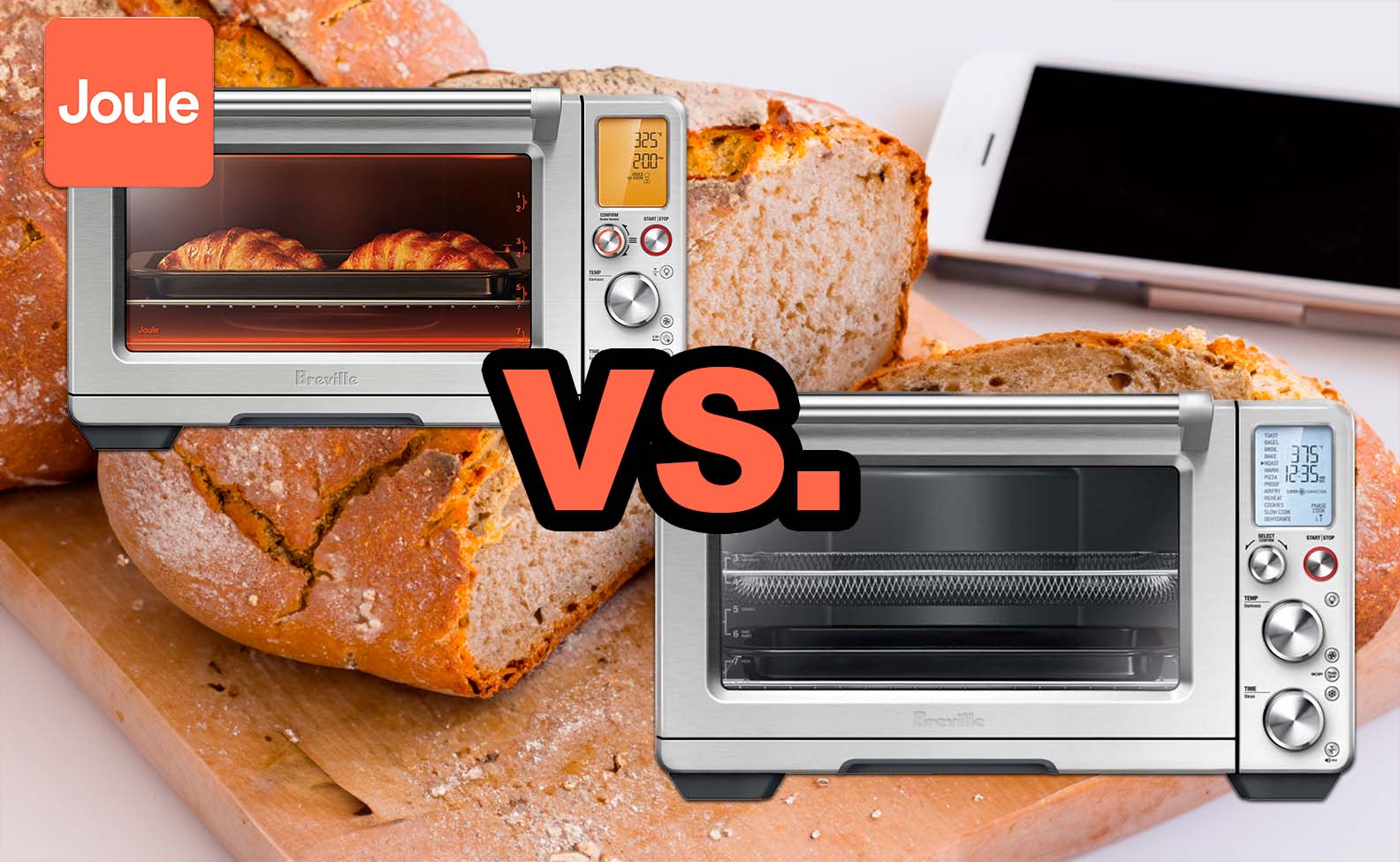 Breville Joule Oven Air Fryer Pro vs. Breville Smart Oven Air Fryer Pro: What are the Differences?